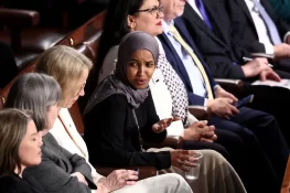 Trump Calls for Muslim Lawmakers Omar and Tlaib to Be “Removed” After State of the Union Clash