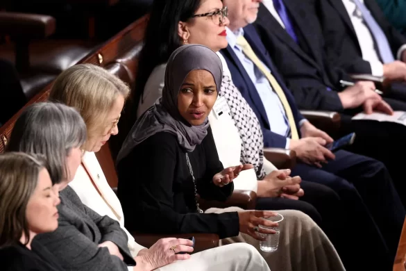 Trump Calls for Muslim Lawmakers Omar and Tlaib to Be “Removed” After State of the Union Clash
