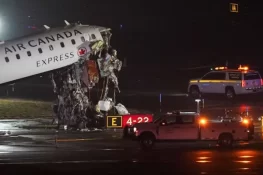 Pilot and Co-Pilot Killed After Air Canada Express Jet Collides with Fire Truck at New York’s LaGuardia Airport
