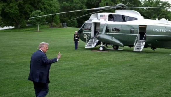 Trump Plans White House Helipad on South Lawn to Protect Grass from Marine One