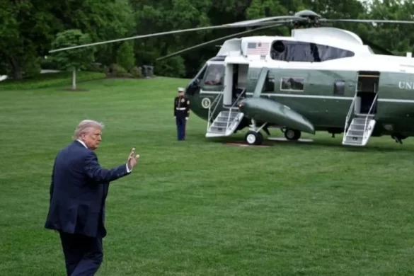 Trump Plans White House Helipad on South Lawn to Protect Grass from Marine One