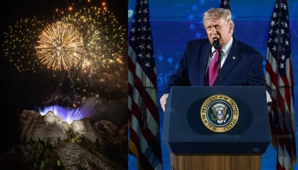 Trump Marks Fourth of July with Mount Rushmore Speech Celebrating American Identity