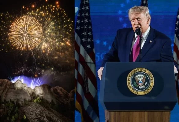 Trump Marks Fourth of July with Mount Rushmore Speech Celebrating American Identity