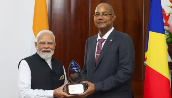 Narendra Modi Faces Scrutiny Over Awards Received During Overseas Visits