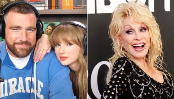 Travis Kelce’s Reaction to Dolly Parton’s Playful Baby Request Goes Viral