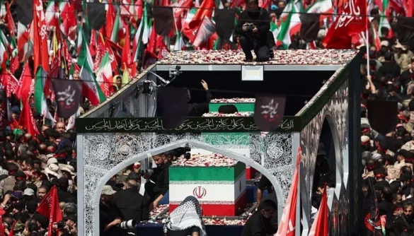 Khamenei Funeral Procession Begins in Tehran as Iran Prepares for Massive Crowds
