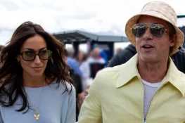 Brad Pitt and Ines de Ramon Enjoy Stylish Date Night at FIFA World Cup Match