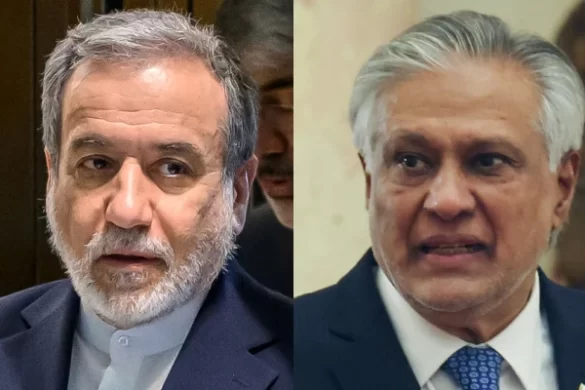 Dar Tells Iran’s Foreign Minister Dialogue Is the Only Path to Lasting Peace