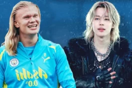 Jimin Delights Fans by Recreating Erling Haaland’s Signature Walk During BTS Concert