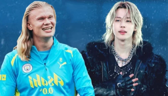 Jimin Delights Fans by Recreating Erling Haaland’s Signature Walk During BTS Concert