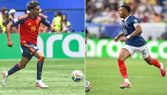 Yamal Looks to Outshine Mbappe as Spain and France Clash in World Cup Semi-Final