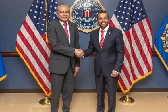 FBI Chief Kash Patel Meets Mohsin Naqvi, Praises Pakistan’s Support for US Regional Interests