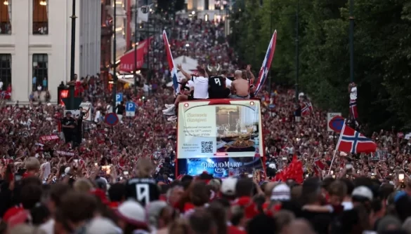 Oslo Gives Norway Football Team a Hero’s Welcome Despite World Cup Exit
