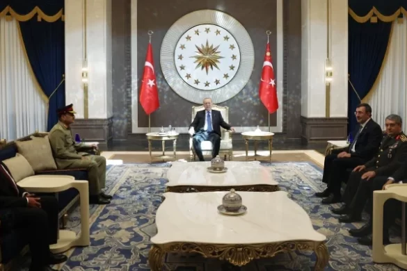 CDF Asim Munir, President Erdogan Discuss Regional Security and Defence Cooperation in Ankara