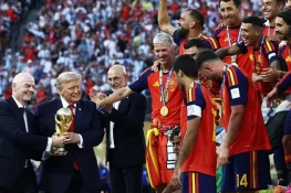 Trump Criticised After World Cup Final