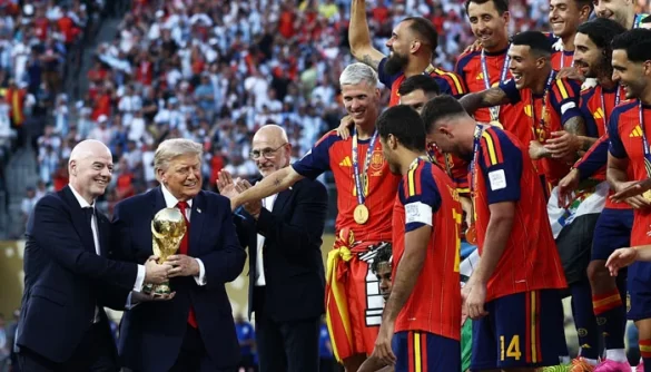 Trump Criticised After World Cup Final