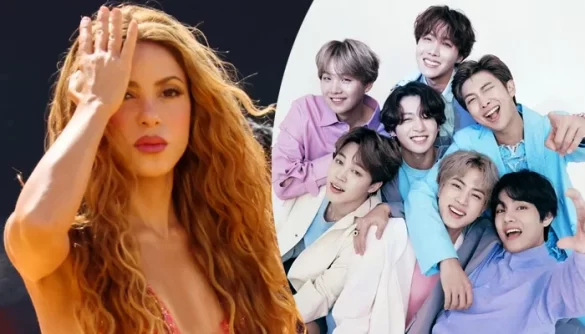 BTS Meets ‘Queen’ Shakira Backstage After FIFA Club World Cup Final