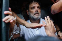 Rahul Gandhi Released After Detention During India Protest