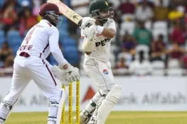 Shan Masood, Imam-ul-Haq Lead Pakistan’s Fightback in First Test Against West Indies