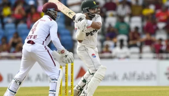 Shan Masood, Imam-ul-Haq Lead Pakistan’s Fightback in First Test Against West Indies