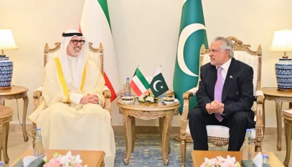 Middle East situation in focus as Dar, Kuwaiti FM hold talks in Islamabad