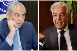 Khawaja Asif asks Mohsin Naqvi to begin reforms through Interior Ministry