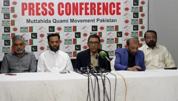 MQM-P Calls for National Dialogue on Creation of New Provinces
