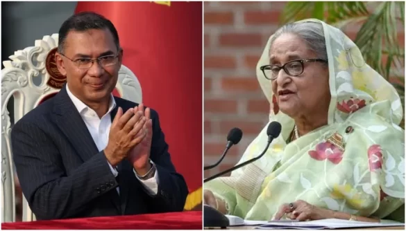 Bangladesh Sets Condition for PM Tarique Rahman’s India Visit: Hasina Extradition
