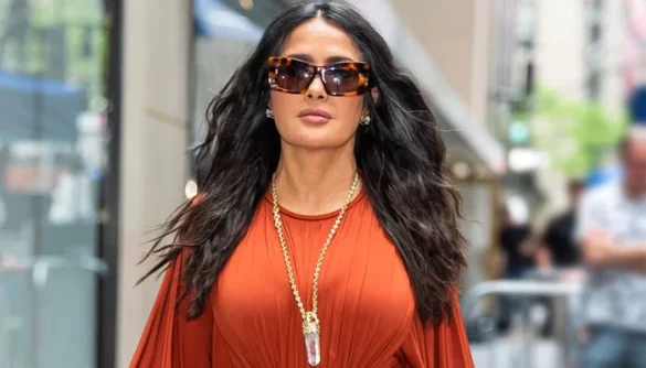 Salma Hayek Reveals Newborn Grandson’s Face in Heartwarming New Video