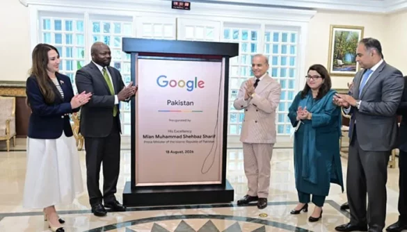 PM Shehbaz Inaugurates Google’s Pakistan Office, Calls It a ‘Beautiful New Journey’