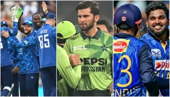 Pakistan, Sri Lanka and England ODI Tri-Series Schedule Announced