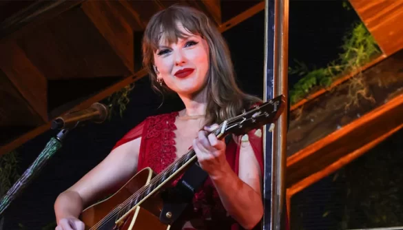 Taylor Swift Stuns Fans With Surprise Performance at Emmy Event