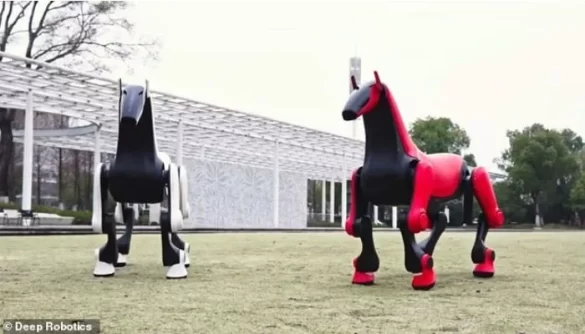 China unveils rideable robot horse that looks straight out of science fiction