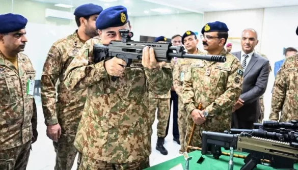 Field Marshal Asim Munir Reviews Defence Production, Indigenisation Efforts at POF Wah
