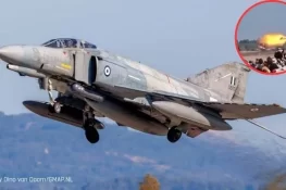 Greek F-4 Phantom Fighter Jet Crashes at Athens Airshow, Killing Two Pilots