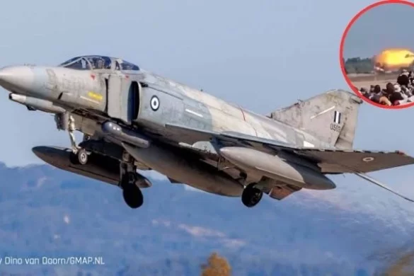 Greek F-4 Phantom Fighter Jet Crashes at Athens Airshow, Killing Two Pilots