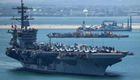 USS Abraham Lincoln Departs Thailand After Five-Day Port Visit
