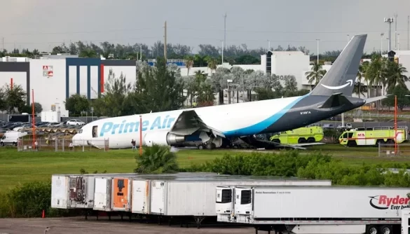 Amazon Cargo Plane Crashes at Miami Airport, Killing at Least Five
