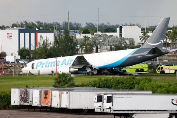 Amazon Cargo Plane Crashes at Miami Airport, Killing at Least Five