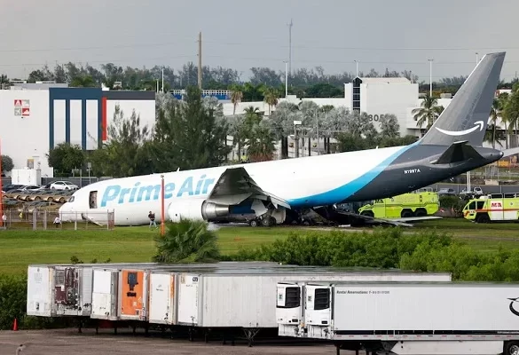 Amazon Cargo Plane Crashes at Miami Airport, Killing at Least Five