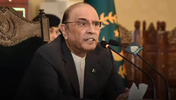 President Zardari Cuts London Visit Short Amid Growing Debate Over New Provinces