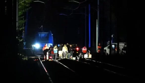 Train derails in northern France, injuring 44; woman in critical condition