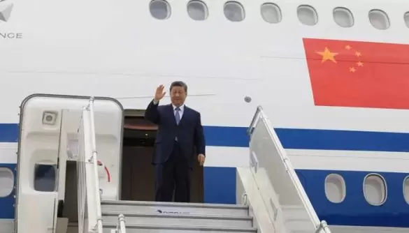 Xi Jinping arrives in India for BRICS summit overshadowed by war