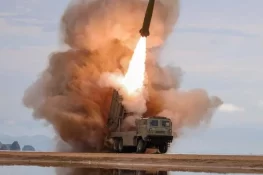 North Korea fires two missiles off east coast within three hours