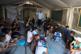 Gaza students return to classrooms after nearly three years