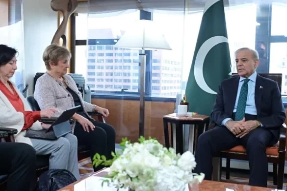 IMF chief praises Pakistan reforms as Shehbaz vows to stay the course