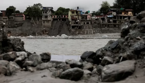 Floods and landslides kill more than 50 in India and 14 in Nepal