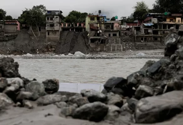 Floods and landslides kill more than 50 in India and 14 in Nepal