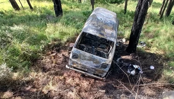 School van plunges into ravine and catches fire in Murree, 11 injured