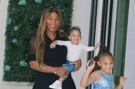 Serena Williams shares ‘unfiltered’ photos of life with her two daughters